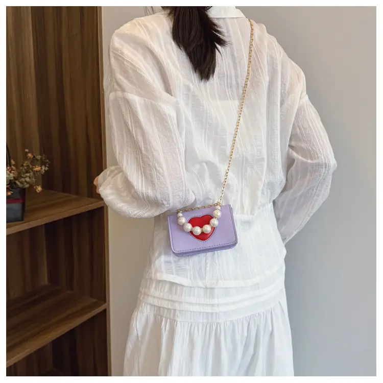 Korean Style Love Heart Crossbody Bag for Girls Girls — feature 12