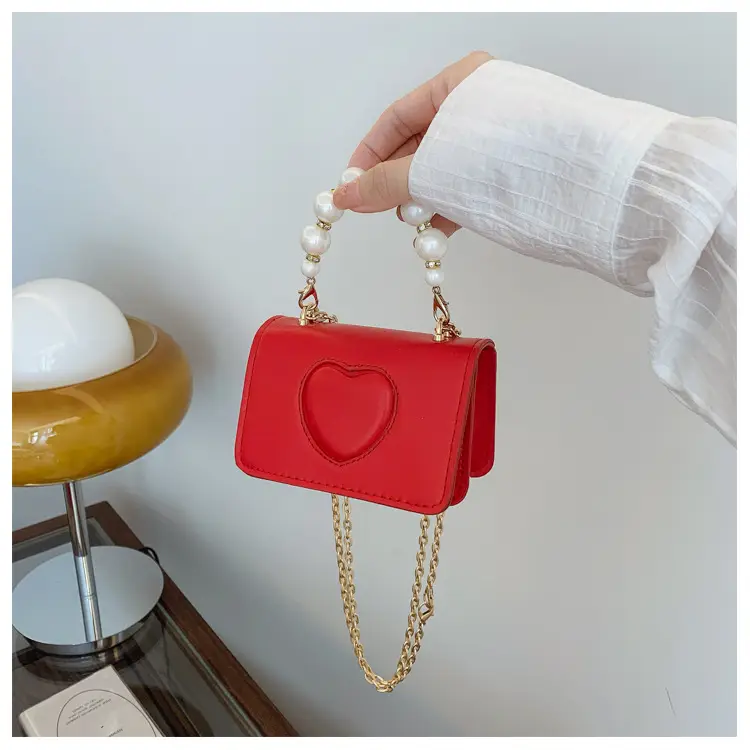 Korean Style Love Heart Crossbody Bag for Girls Girls — feature 32