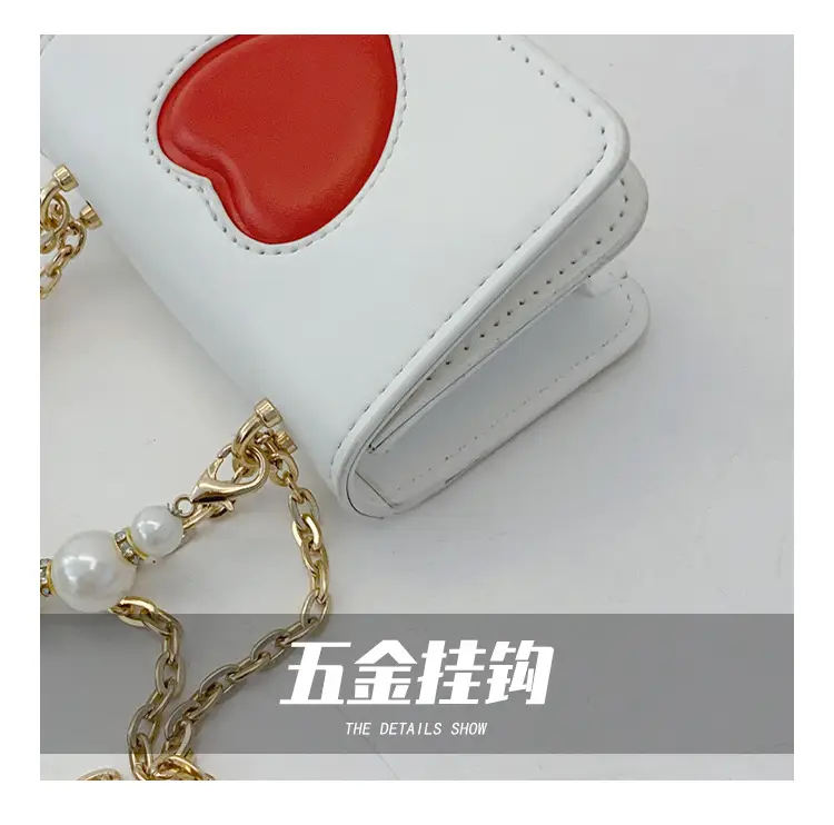 Korean Style Love Heart Crossbody Bag for Girls Girls — feature 5