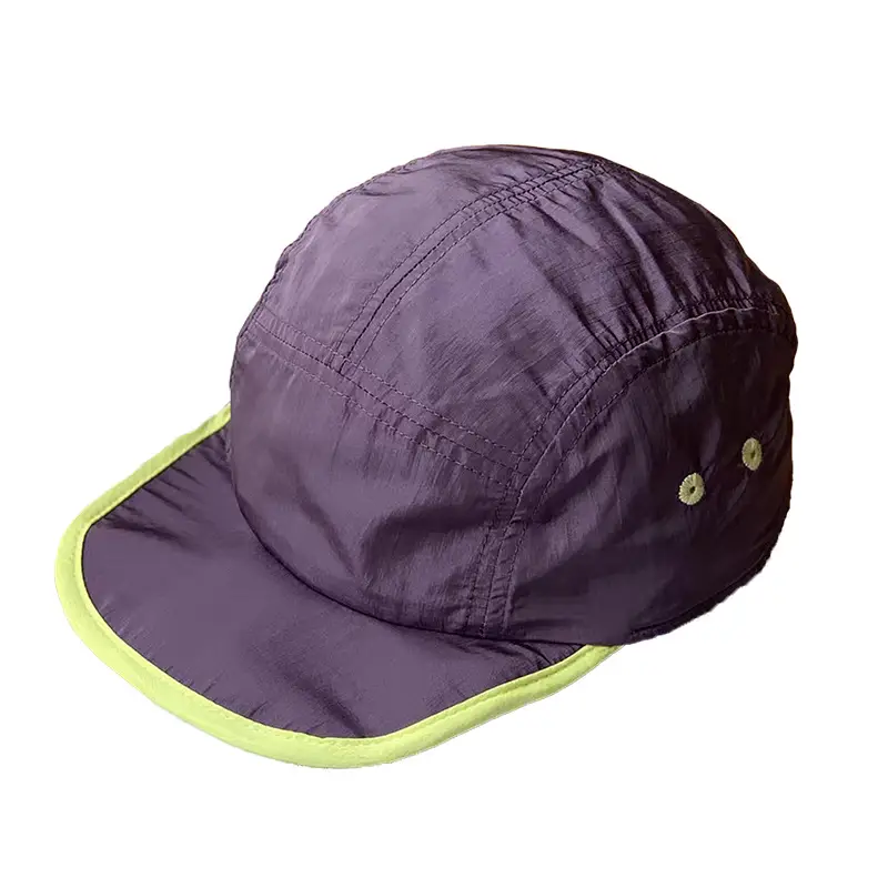 Waterproof Camping Hat Grey Purple Lightweight Breathable - Image 13