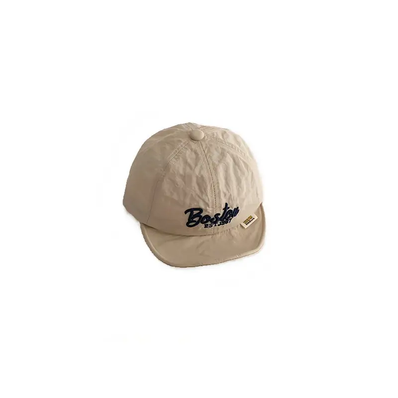 Baby Cap Spring Summer Thin Quick-Drying Sunshade Sunscreen Cap Korean Letter Travel Baseball Cap - Image 10