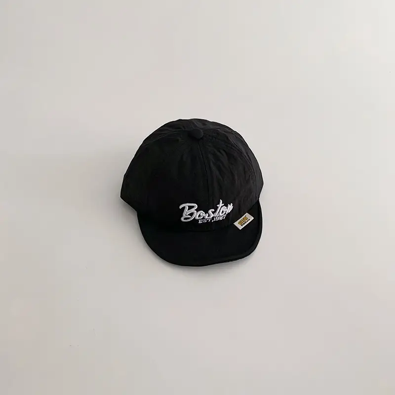 Baby Cap Spring Summer Thin Quick-Drying Sunshade Sunscreen Cap Korean Letter Travel Baseball Cap - Image 5