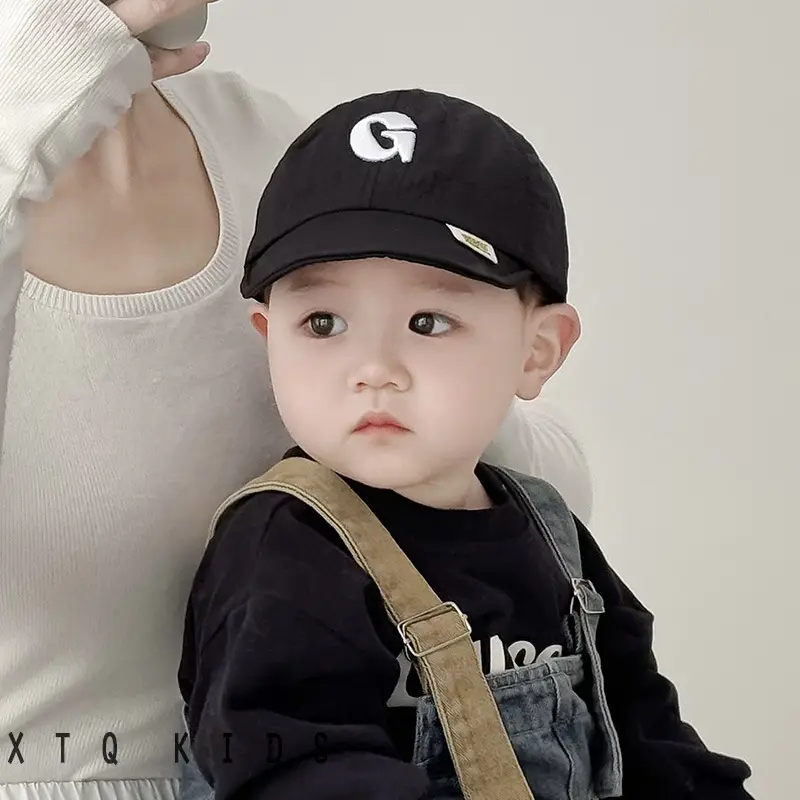 Baby Cap Sun Hat Letter Trend 2025 Small