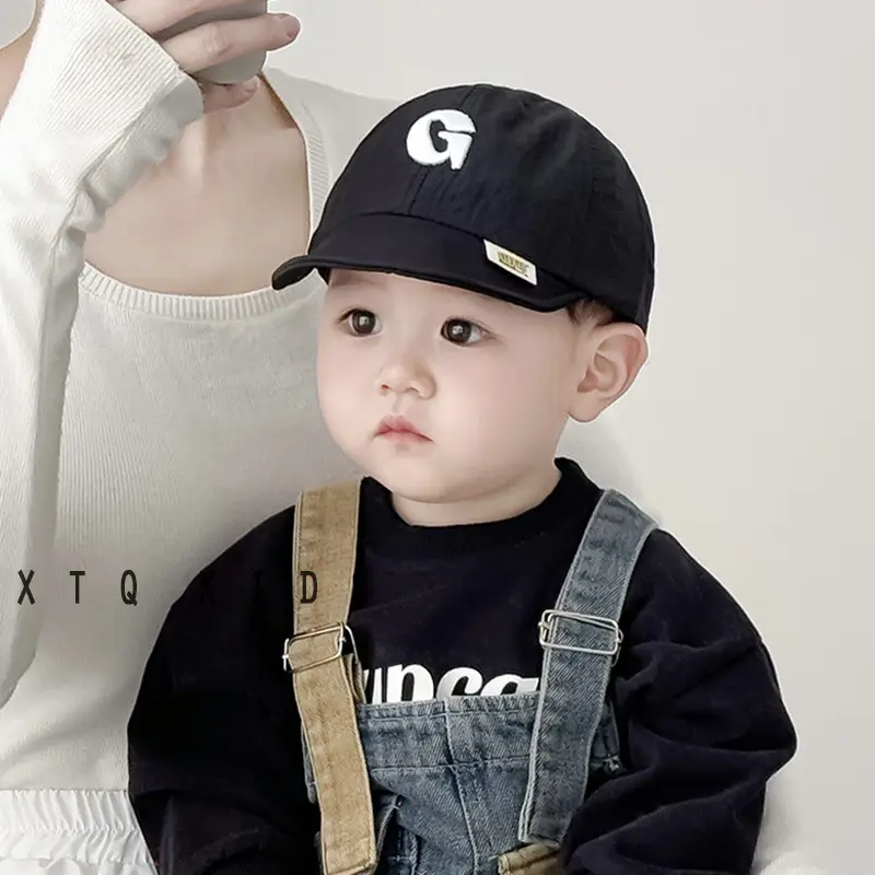 Baby Cap Sun Hat Letter Trend 2025 Small