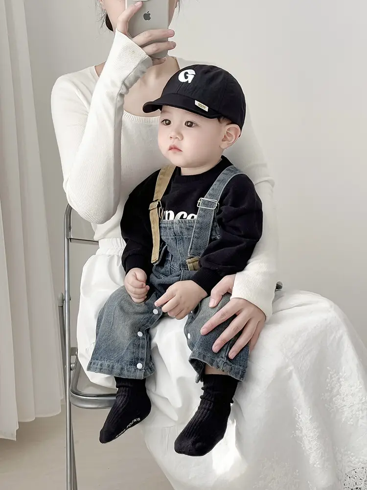 Baby Cap Sun Hat Letter Trend 2025 Small — feature 1