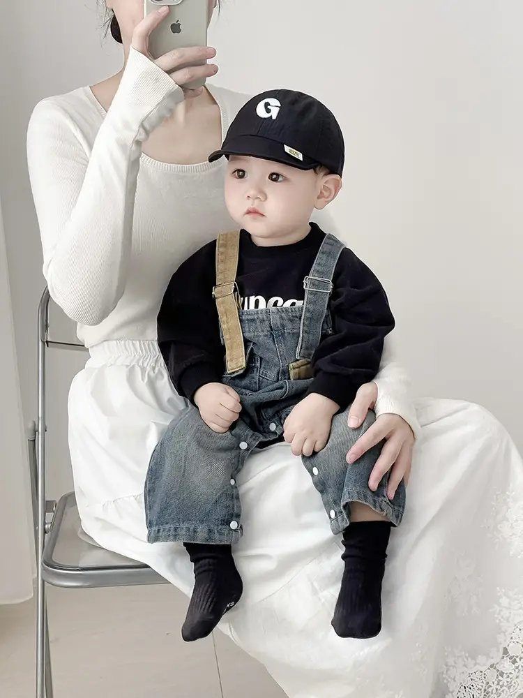 Baby Cap Sun Hat Letter Trend 2025 Small — feature 2
