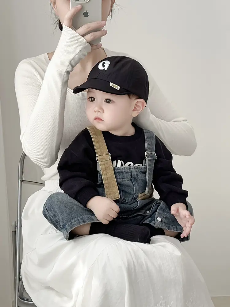 Baby Cap Sun Hat Letter Trend 2025 Small — feature 3