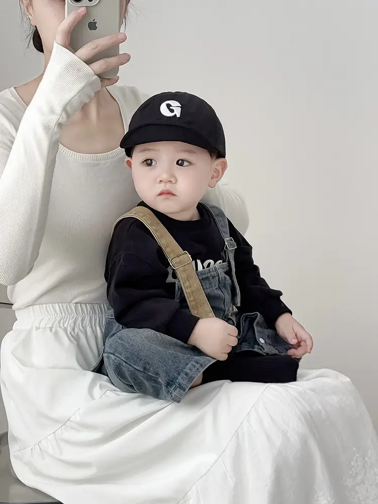 Baby Cap Sun Hat Letter Trend 2025 Small — feature 4