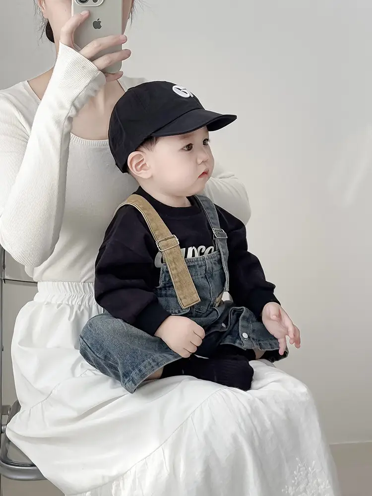 Baby Cap Sun Hat Letter Trend 2025 Small — feature 5