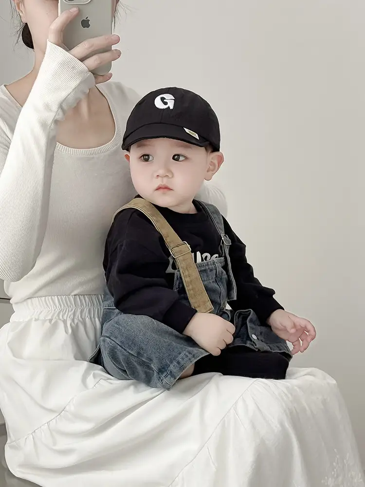 Baby Cap Sun Hat Letter Trend 2025 Small — feature 6
