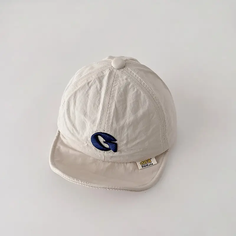 Baby Cap Sun Hat Letter Trend 2025 Small
