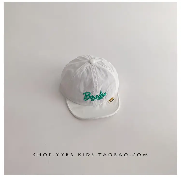 Baby Cap Spring Autumn Sunshade Cap Korean Letter Travel — feature 14