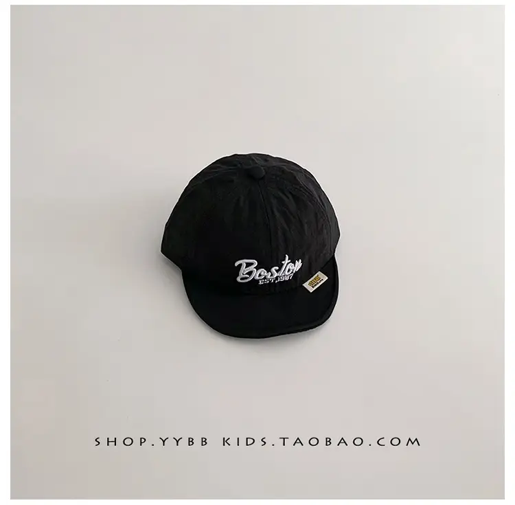 Baby Cap Spring Autumn Sunshade Cap Korean Letter Travel — feature 17