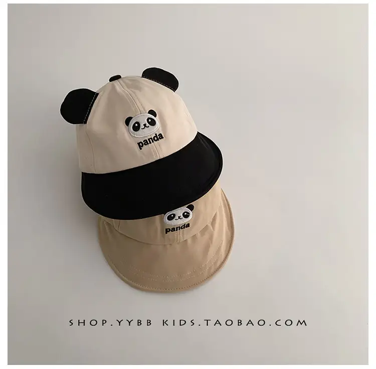 Cute Panda Baseball Cap for Kids Summer Sunscreen — feature 8