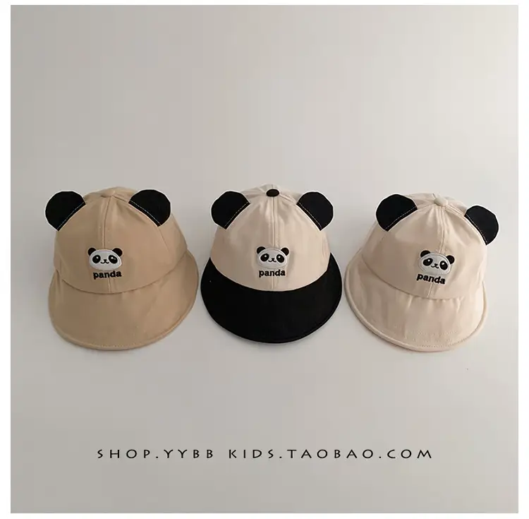Cute Panda Baseball Cap for Kids Summer Sunscreen — feature 9