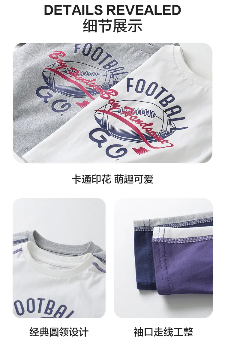 Kids Long Sleeve T-Shirt Cotton Spring Autumn Toddler — feature 12