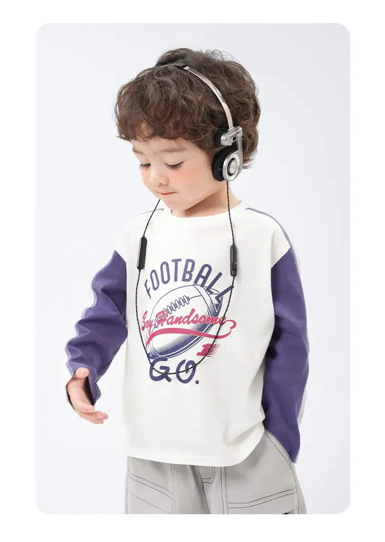 Kids Long Sleeve T-Shirt Cotton Spring Autumn Toddler — feature 16