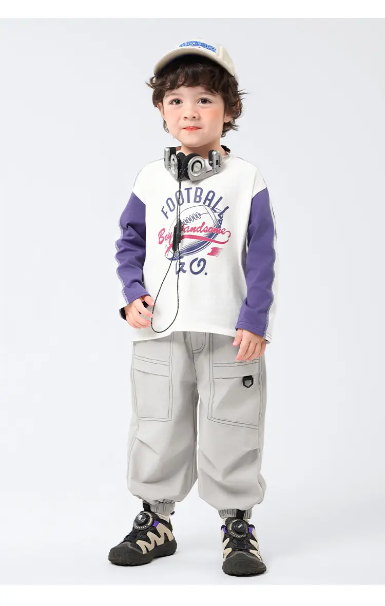Kids Long Sleeve T-Shirt Cotton Spring Autumn Toddler — feature 18