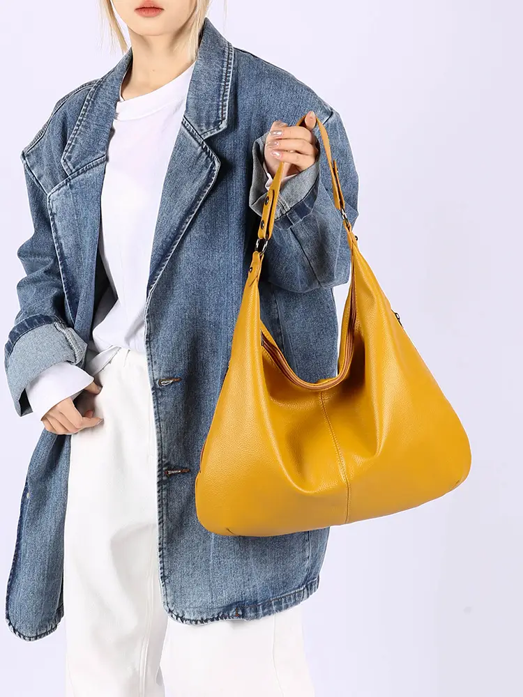 Yellow Crossbody Bag for Women with Long Strap — feature 18