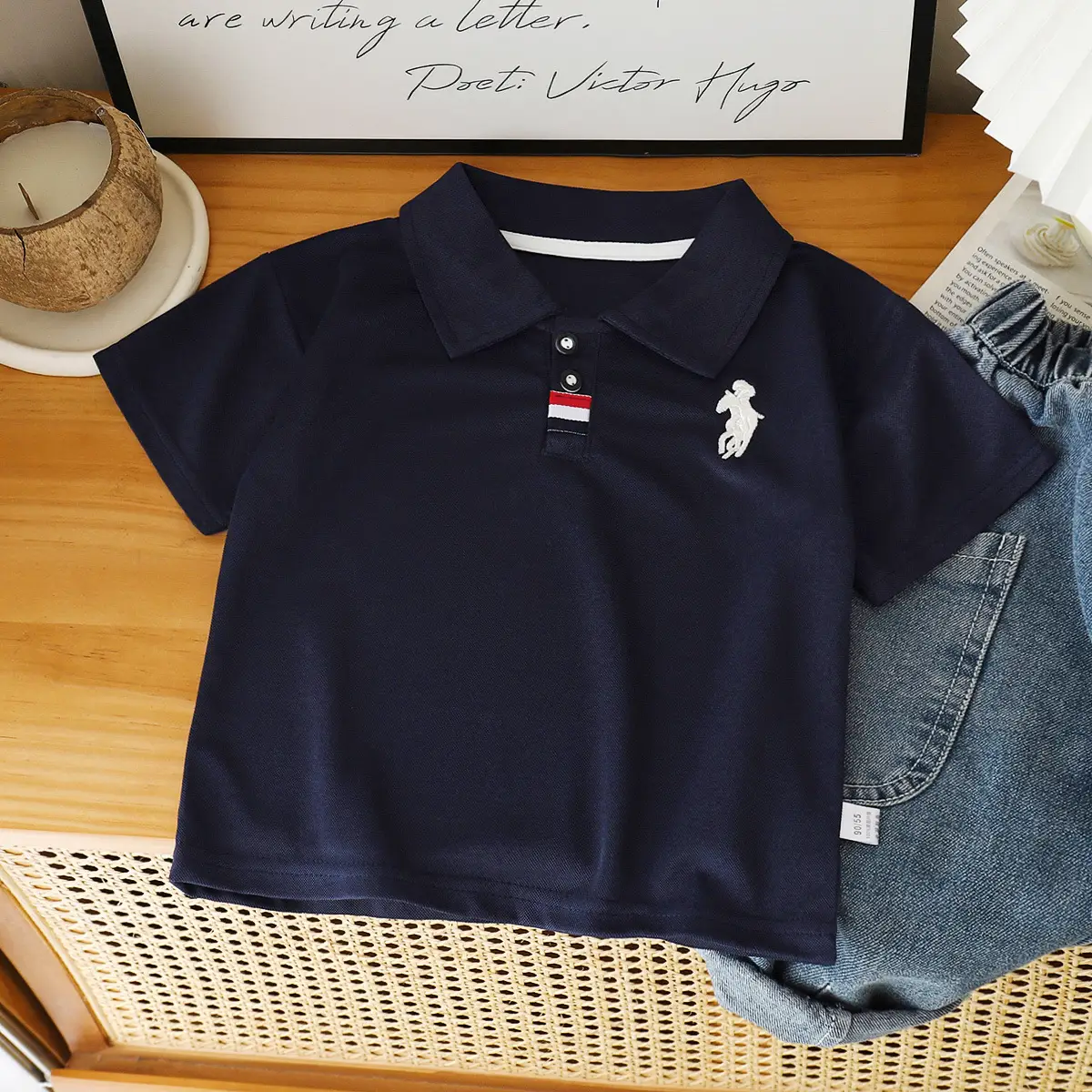 Children's Yellow Polo T-Shirt Summer Wear 2025 - Image 6