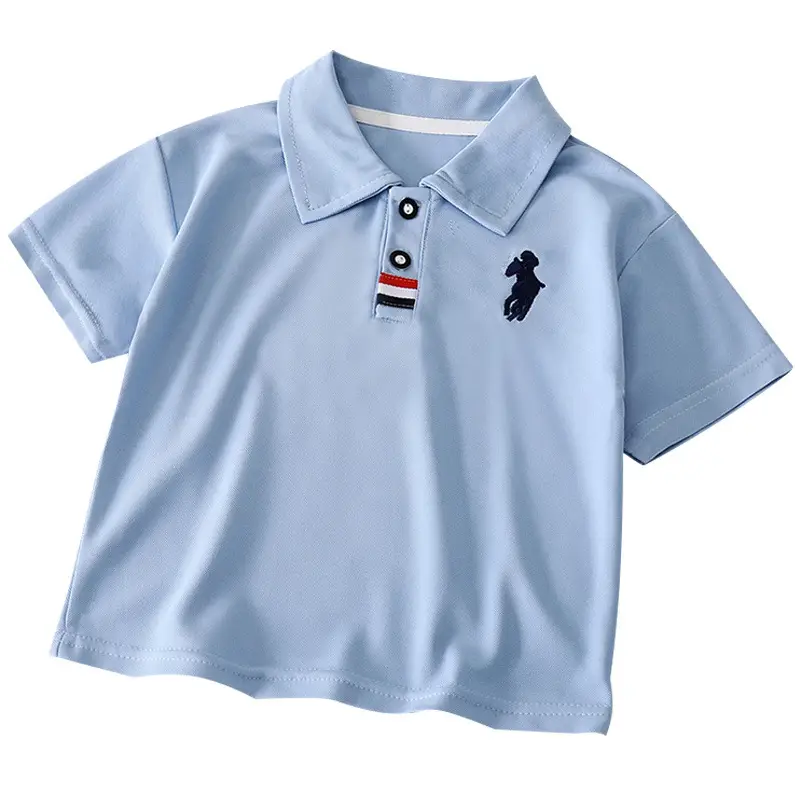 Children's Yellow Polo T-Shirt Summer Wear 2025 - Image 9