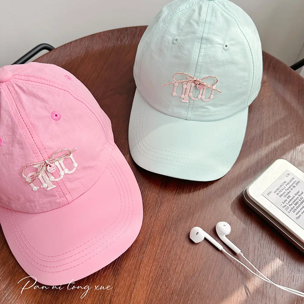 Yellow Lettered Baseball Cap for Men Women Summer — feature 26