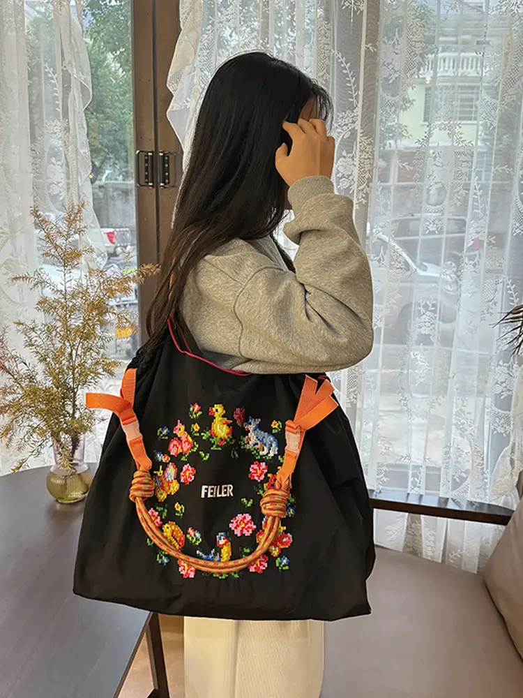 Japanese Embroidered Floral Crossbody Bag for Women — feature 17