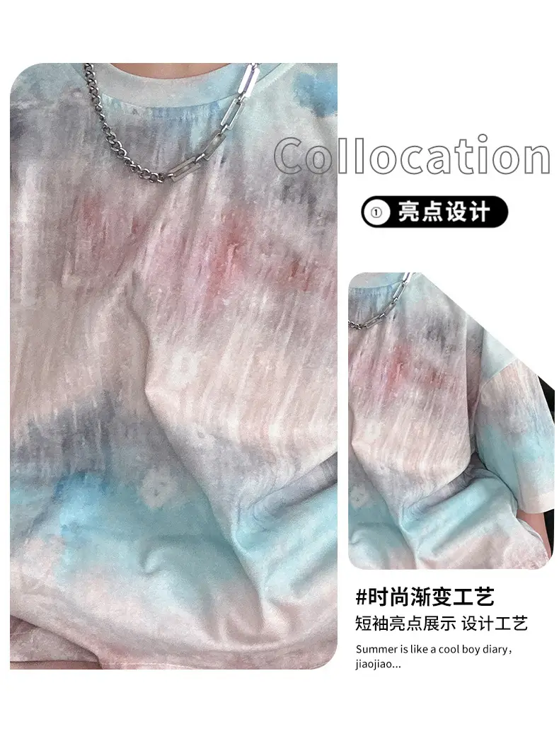 Boys Cotton Tie-Dye Shorts Set Summer 2025 — feature 7