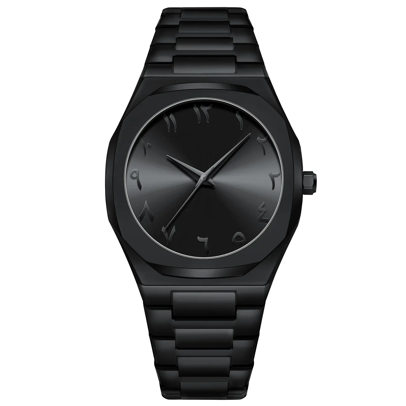 Men's Black Eight-Shaped Quartz Watch Wholesale - Image 36