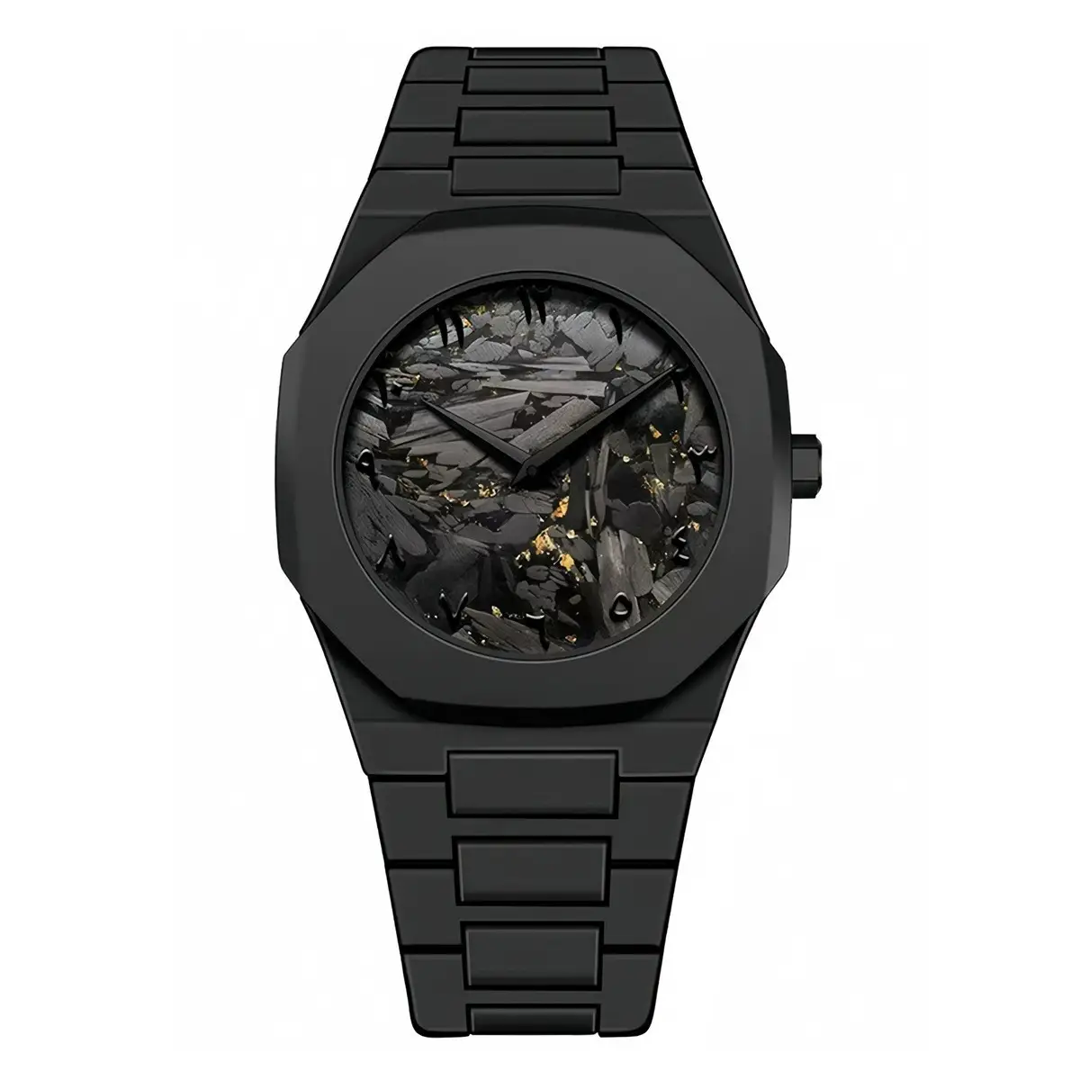 Men's Black Eight-Shaped Quartz Watch Wholesale - Image 14