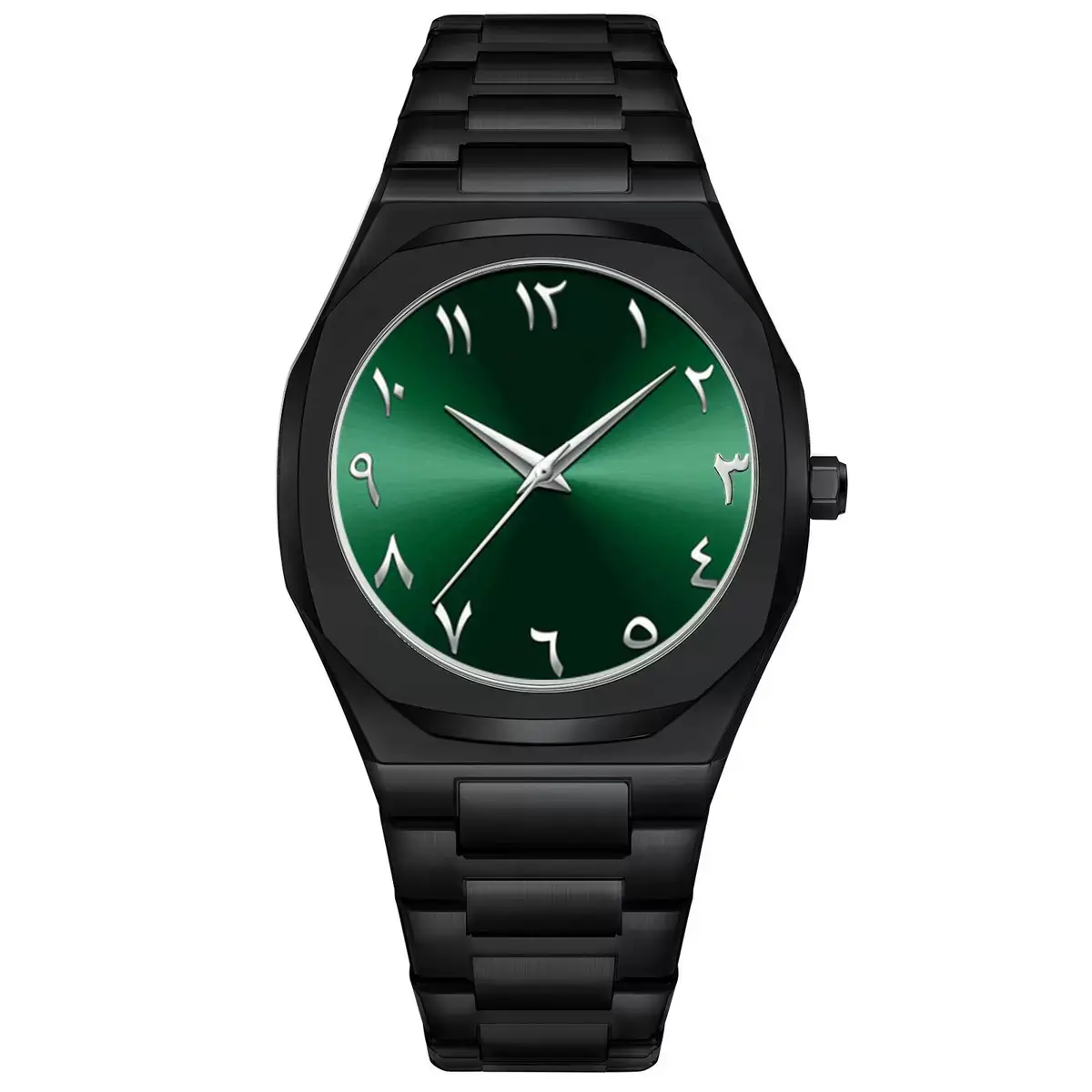Men's Black Eight-Shaped Quartz Watch Wholesale - Image 17