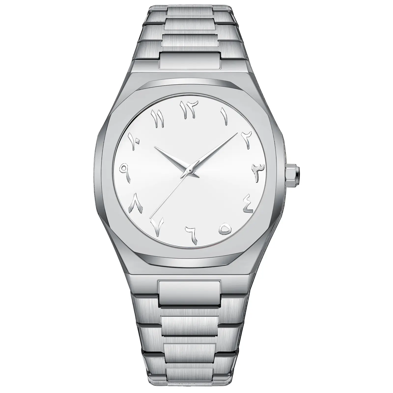 Men's Black Eight-Shaped Quartz Watch Wholesale - Image 7