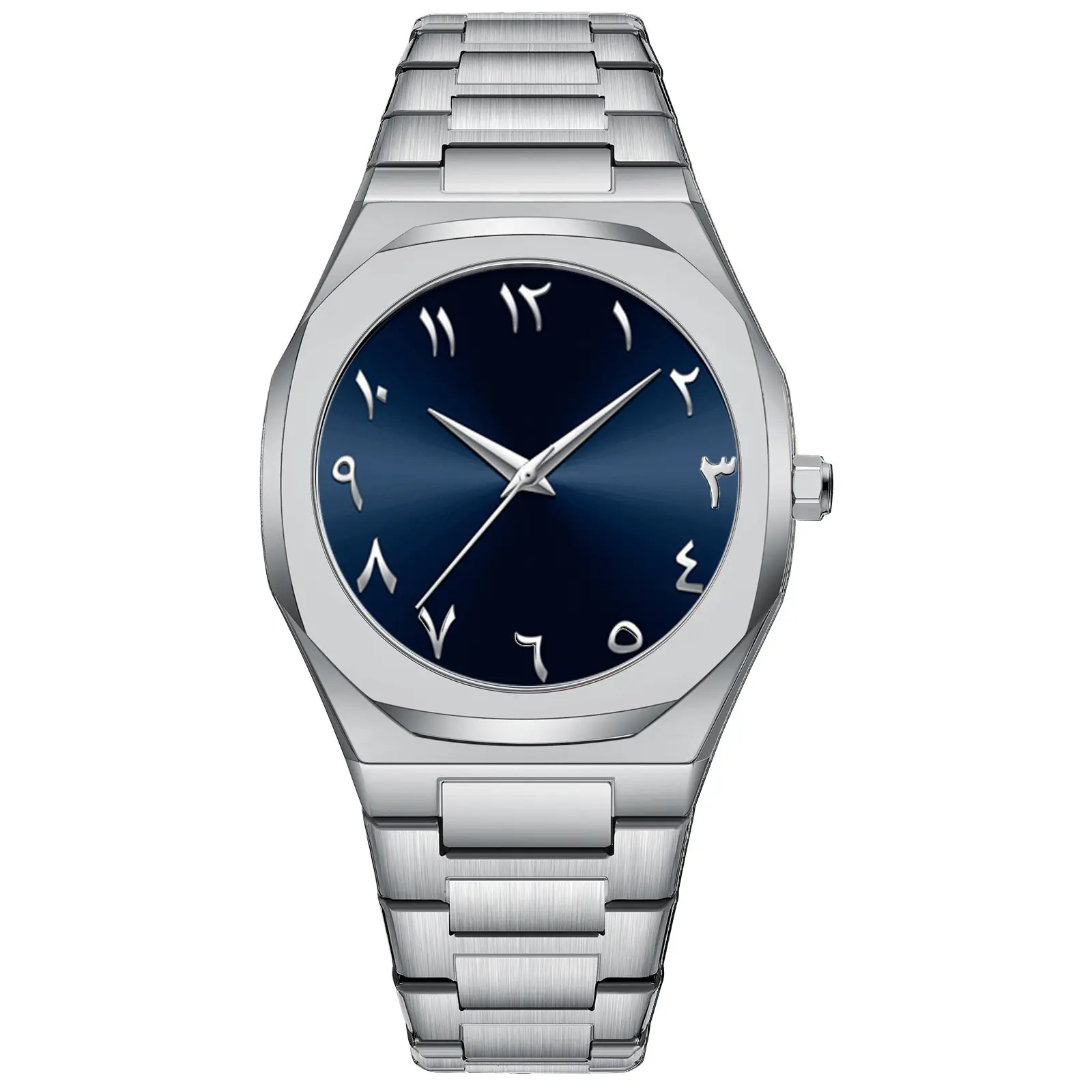Men's Black Eight-Shaped Quartz Watch Wholesale - Image 9