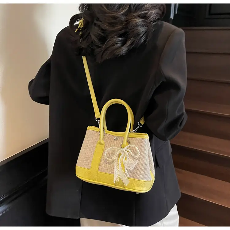 Green Contrasting Women's Shoulder Bag 2025 New — feature 17
