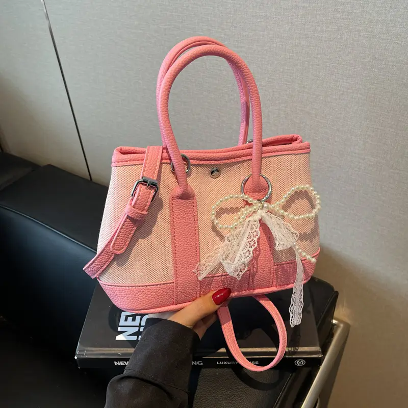 Green Contrasting Women's Shoulder Bag 2025 New - Image 3