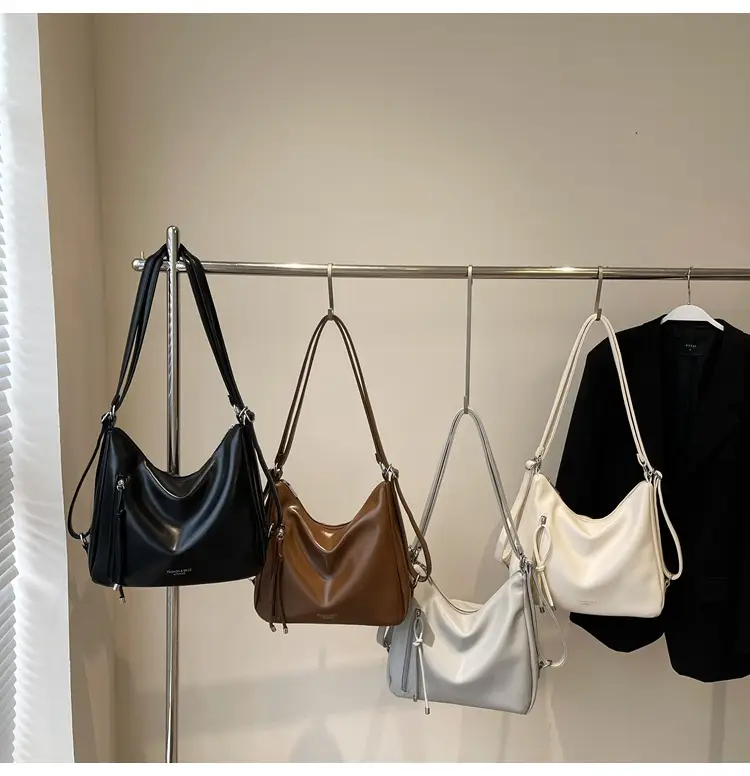 Korean Style Gold Leather Tote Bag 2025 — feature 12