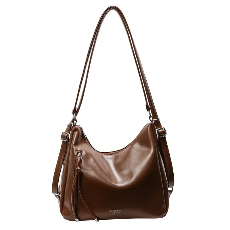 Korean Style Gold Leather Tote Bag 2025 - Image 4