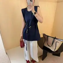 Women Blue Denim Shirt Petite Short Autumn Layering Set — feature 12