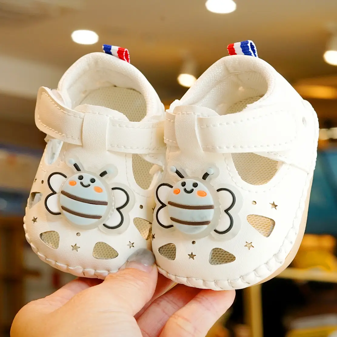 Baby Sandals Soft Sole Non-Slip Summer 0-1Yr
