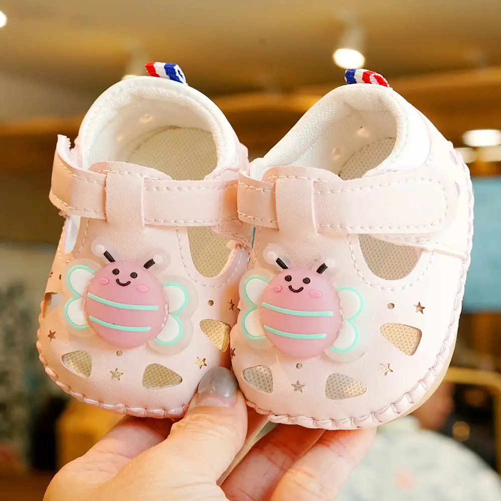 Baby Sandals Soft Sole Non-Slip Summer 0-1Yr