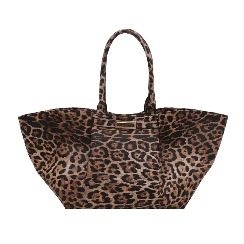 2025 Leopard Print Large Shoulder Bag for Women