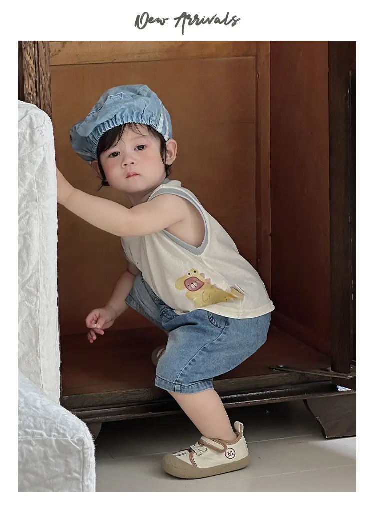 Baby Vest Sleeveless T-Shirt Cartoon Top Summer Outfit — feature 12