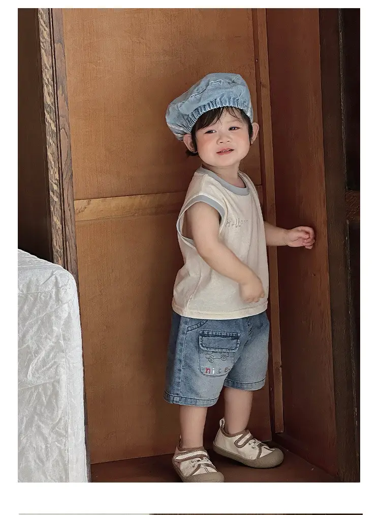 Baby Vest Sleeveless T-Shirt Cartoon Top Summer Outfit — feature 13