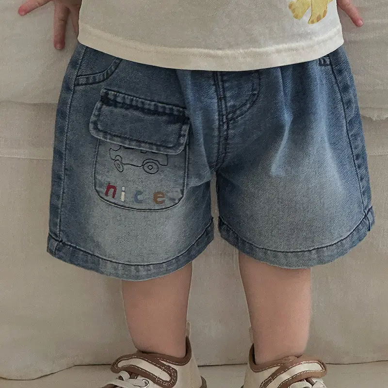 Baby Vest Sleeveless T-Shirt Cartoon Top Summer Outfit - Image 2
