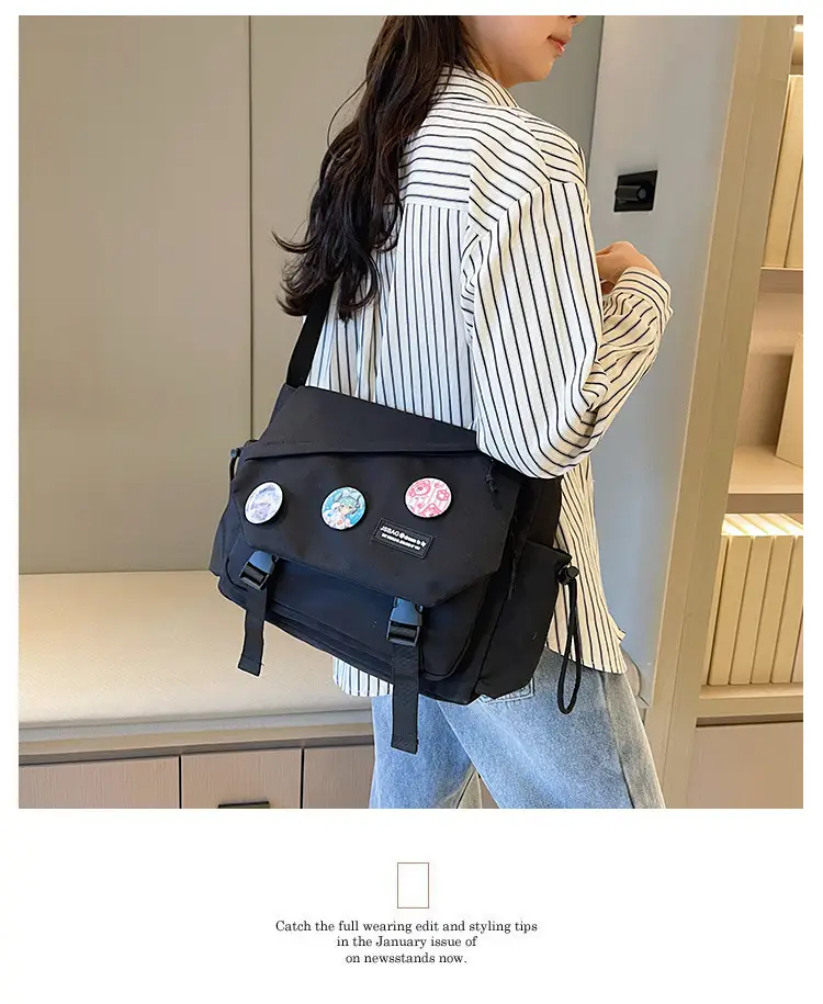 Trendy Ins Japanese Style Crossbody Bag for Women — feature 1