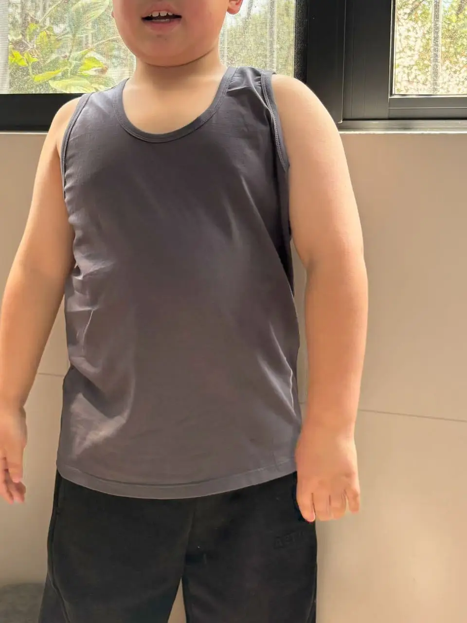 Fat Plus Sleeveless Vest for Boys Summer Wear
