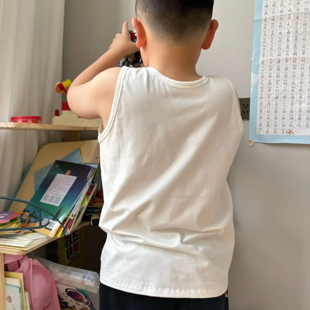 Fat Plus Sleeveless Vest for Boys Summer Wear — feature 10