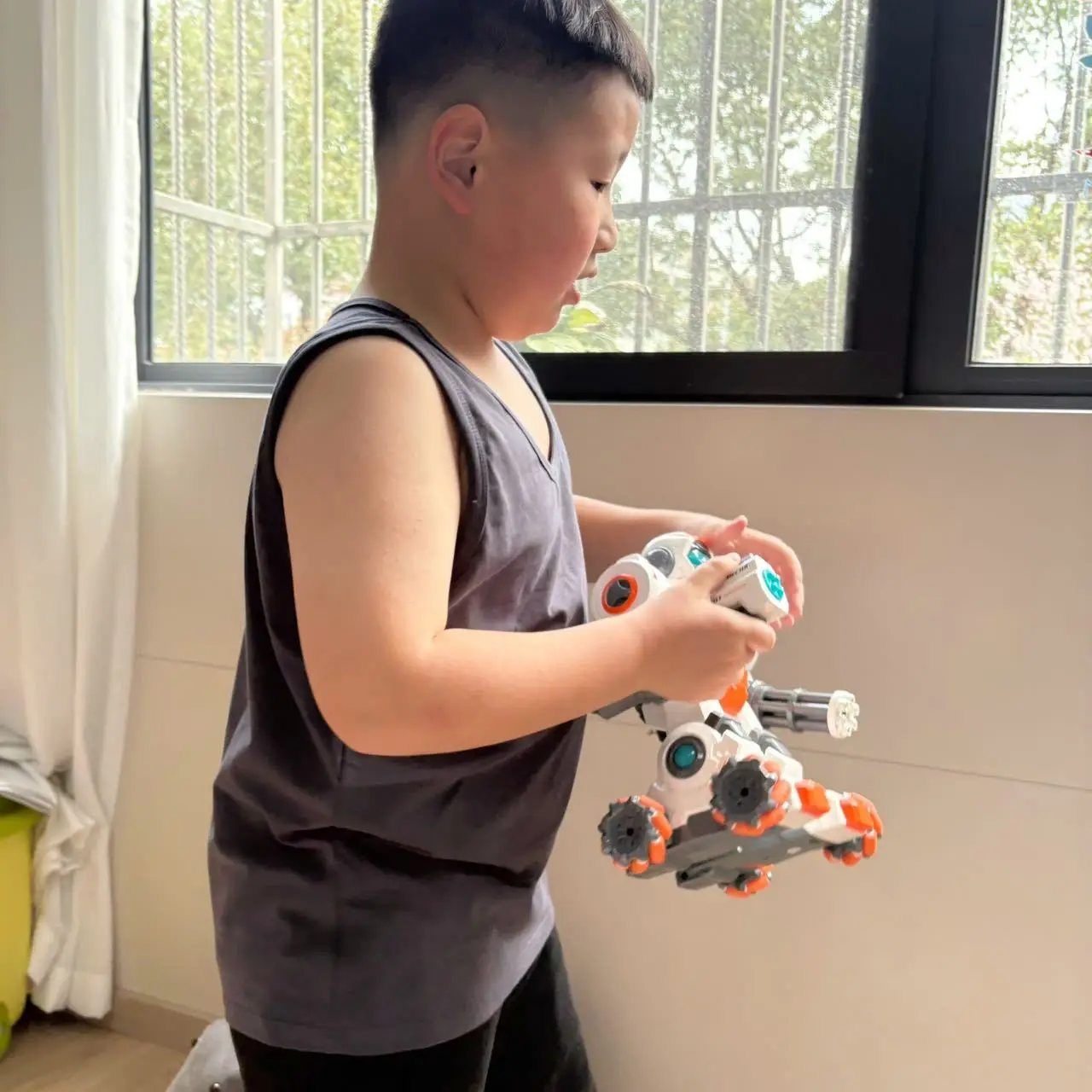 Fat Plus Sleeveless Vest for Boys Summer Wear — feature 14