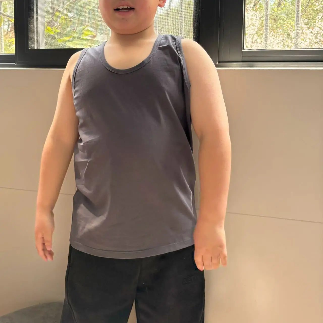 Fat Plus Sleeveless Vest for Boys Summer Wear — feature 15