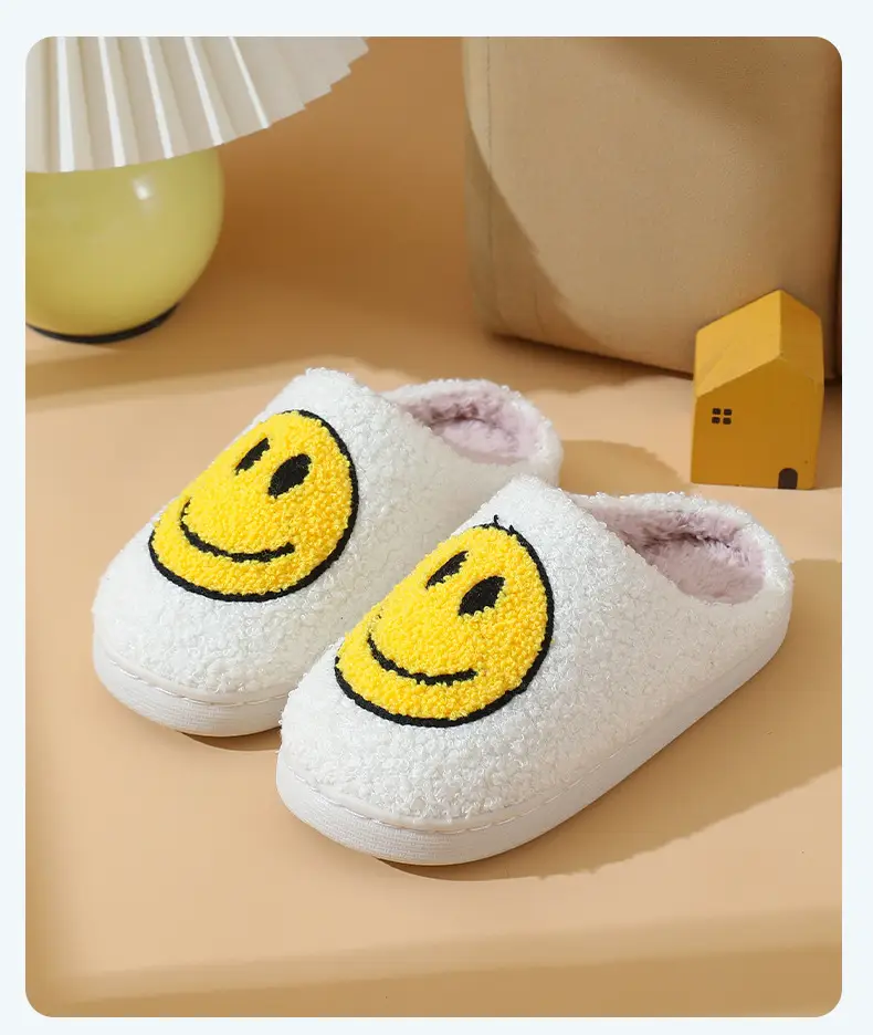 2025 Winter Girls' Cotton Slippers Embroidered Fur Slippers Boys' Fashion Casual Cross-Border Source Slippers Middle Children's Dropshipping — feature 14